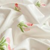 Nyescasa Bed Linen 135 x 200 cm White Pink Tulips