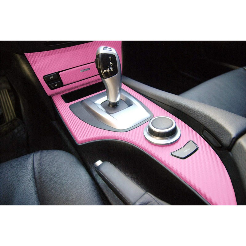 LZLRUN 3D Carbon Fiber Vinyl Wrap Roll with Air Release