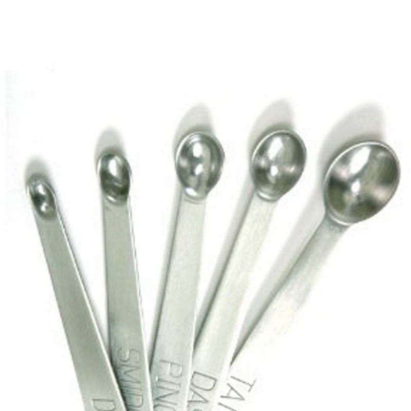 Norpro Measuring Spoons 18/10 Stainless Steel Set 5 Pc Dash
