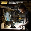 Favorlite LED Work Light, 5000mAh Magnetic Gooseneck Light Rechargeable, 2000