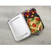 Rosenstein & Söhne Lunch Boxes with Compartments: Stainless Steel Lunch