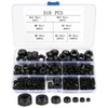 310 Pcs Nylock Nuts, Self Locking Nuts, Nylon Insert Lock