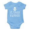 18 Years Until My First Tattoo Funny Cute Novelty Infant