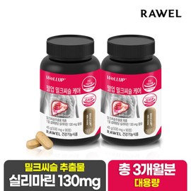 (6 month supply) Roel Well-Up Milk Thistle Care 90 tablets x 2 boxes Liver Health Silymarin / (6개월분) 로엘 웰업 밀크씨슬 케어 90정 x 2통  간건강 실리마린