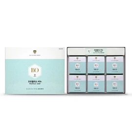 Song Gangdang Korea Beekeeping Propolis Soap 6 packs 1 box 100g*6