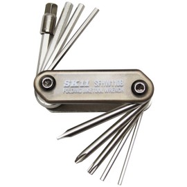 SK11 SFHW110B Folding Wrench Set, Folding Storage, Hex Wrench, Screwdriver, Etc, Set of 10
