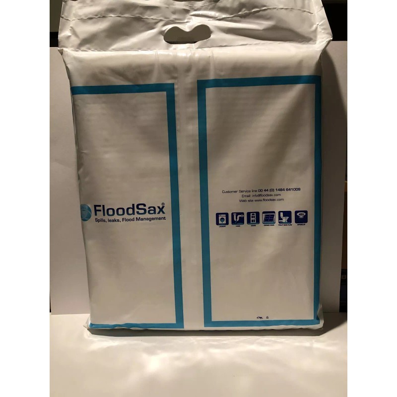 FloodSax 5 Pack FloodSax Self-Inflating Sandless Sandbags Water Absorbent Pads