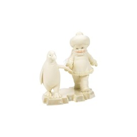 Department 56 Snowbabies Polar Shores Penguin Stroll Figurine, 4.72 Inch, Multicolor