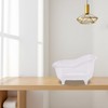 Clear Mini Bathtub Sundries Storage Box Jewelry Storage Box Makeup