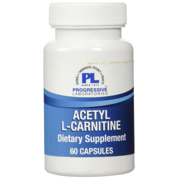 Progressive Labs Acetyl-L-Carnitine Supplement, 60 Count