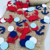 Handmade Nautical Birthday Party Decorations 250 count, Baby Shower, Table