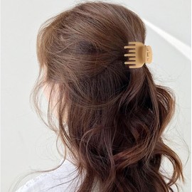 8Pzs Pinzas para El Cabello, Garra Fuerte Para Pelo, Pinzas para el Pelo Antideslizante, Pasador Mate Para Mujer, Hair Claw Clips con Resorte Fuerte para Bañarse, Lavarse la Cara, Fiestas