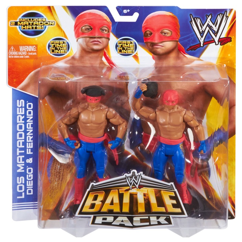 Figur WWE Los Matadores (Diego & Fernando) Battlepack Serie