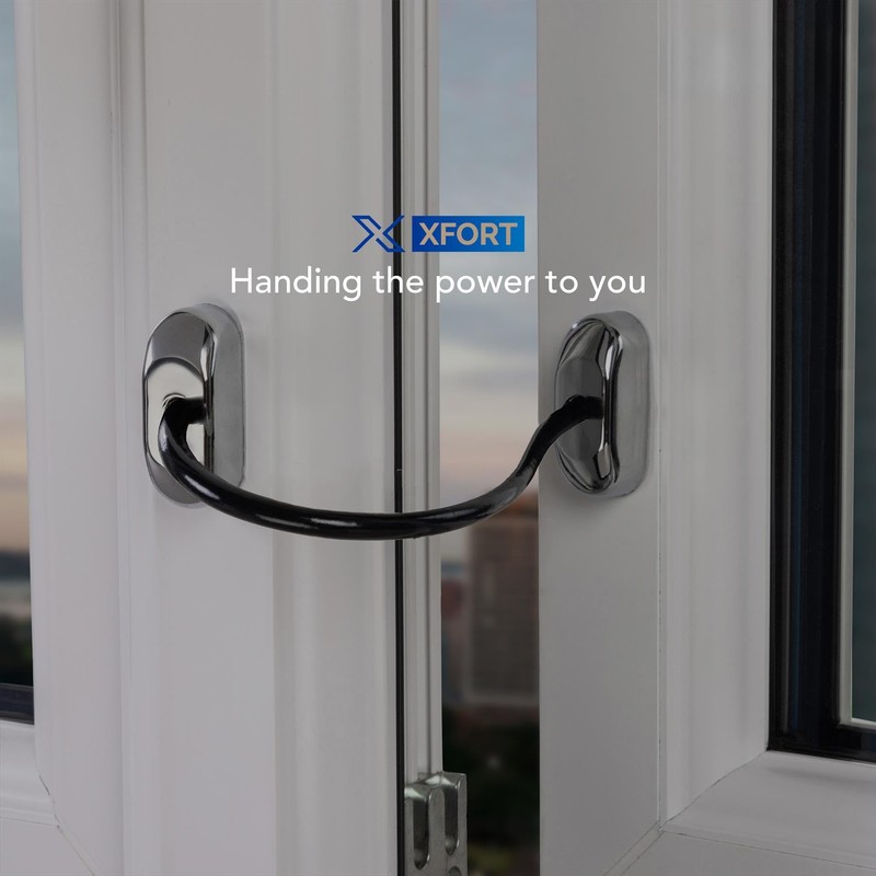 XFORT Key Locking Inline Window Handle Installation Kit in Polished