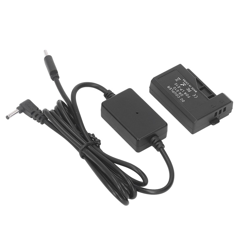 LP E10 Dummy Battery DR E10 DC Coupler Dummy Battery