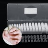 Annhua Transparent Nail Tip Set, 270 Pieces, Ultra Thin, Matte