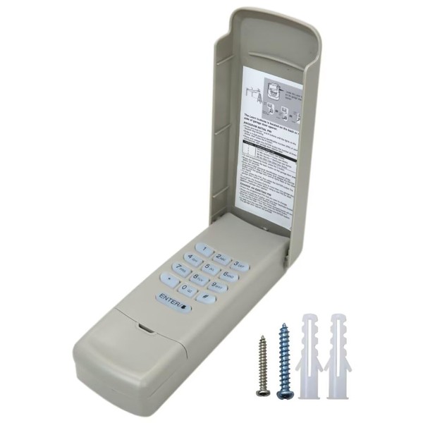 Garage Door Wireless Keypad, 315 390MHz Door Opener Remote by