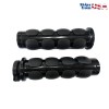 MMG Powersports Handlebar Grips 7/8b (22mm) Non-slip Hand Grips - BLACK