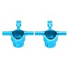 Aluminum Alloy Front Knuckle Arms Steering Cup for Tamiya TT02