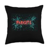 Awesome Parasite Look Throw Pillow