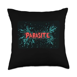 Awesome Parasite Look Throw Pillow