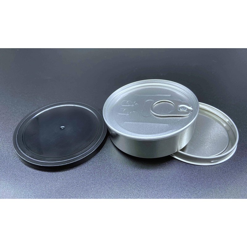 DOUKI 20sets Cali Self-seal Tin Can with Lid - Tuna