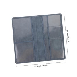 Healeved American Driver's License Sleeve PU Card Holder for Credit Cards Lightweight Multi Functional Driving License Bag for Car Registration Insurance Documents