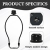 MARRTEUM 1/2 Inch Tall Lamp Finial Tapped 1/4-27 Knob Lamp