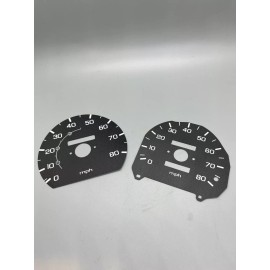 WillPowered Honda Acty gauge face MPH overlay