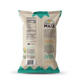 Siete Maiz Corn Tortilla Chips | Sea Salt | Gluten Free Chip | Vegan Snacks | Non GMO & Organic Corn Chip | Made with Avocado Oil | Preservative Free | 7.5 Oz. Bag (Pack of 6)