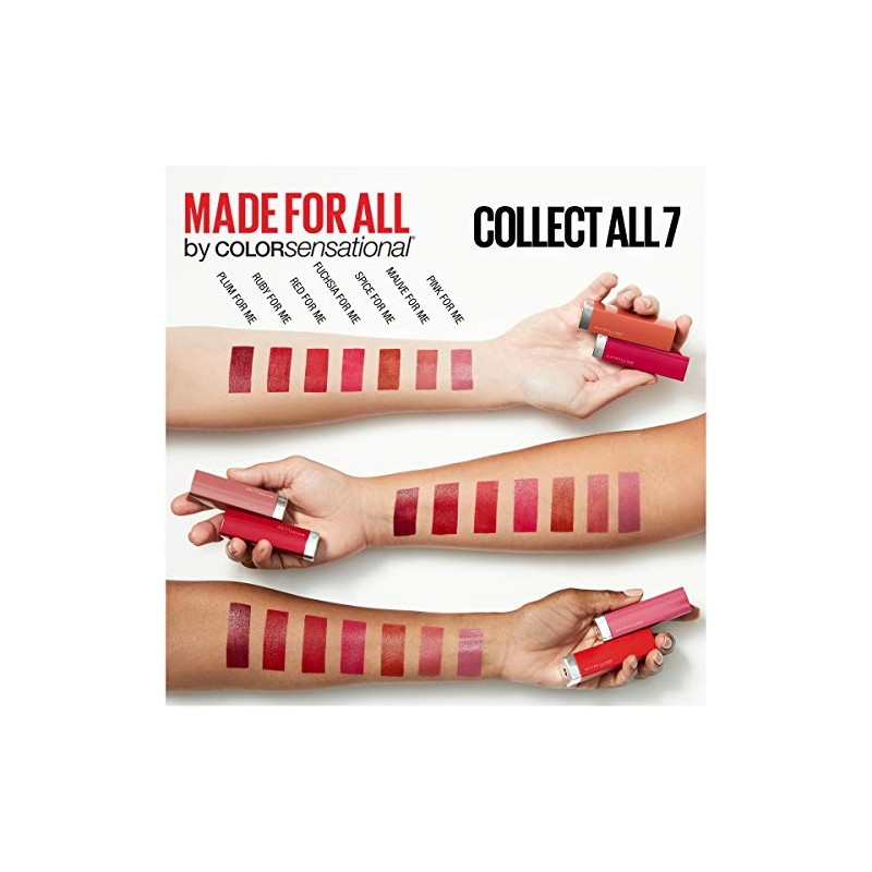 Maybelline Labial Satinado en Barra Tono Ruby For Me