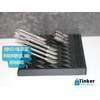 Wall-Mounted Drill Bit & Driver Organizer – 34 Slot Storage