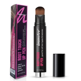 immetee Hair Root Touch Up Pen, Instant Hairline Concealer Pen Hair Dye Brush Pens, Root Concealer & Gray Hair Coverage. 7ml/0.23fl oz (Light Yellow)