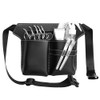 ZACUDA Hairdresser Tool Bag, PU Leather Barber Tool Bag, Black