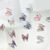 Butterfly Nail Accessories 6mm 30pcs Nail Parts NAKAMARU Decoration Rhinestone