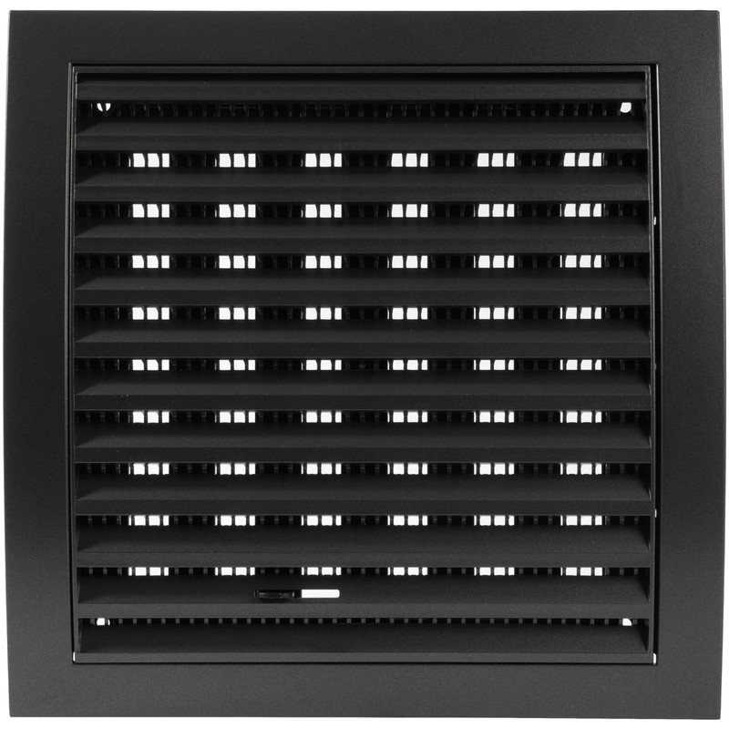 Repa Market Anthracite Adjustable Ventilation Grill - Louvered Air Vent