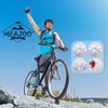 MEAJOO 4PCS Bling Crystal Diamond Tire Stem Valve Caps, Crystal