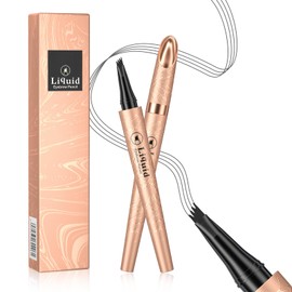 Ursoulney Microblading Eyebrow Pen - Long Lasting Waterproof Brow Pencil With Micro-Fork Tip Applicator and Stays on All Day (Gray)
