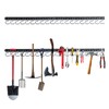 WellMade 64'' Adjustable Garden Tool Organizer, Garage Storage System with