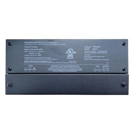 96W Dimmable LED Driver 24V, Triac Led Light Transformer Power Supply, Dimmable Transformer Compatible with lutron and leviton Dimmers, TRIAC/Phase/0-10V /1-10V/Potentiometer/10V PWM UL Listed