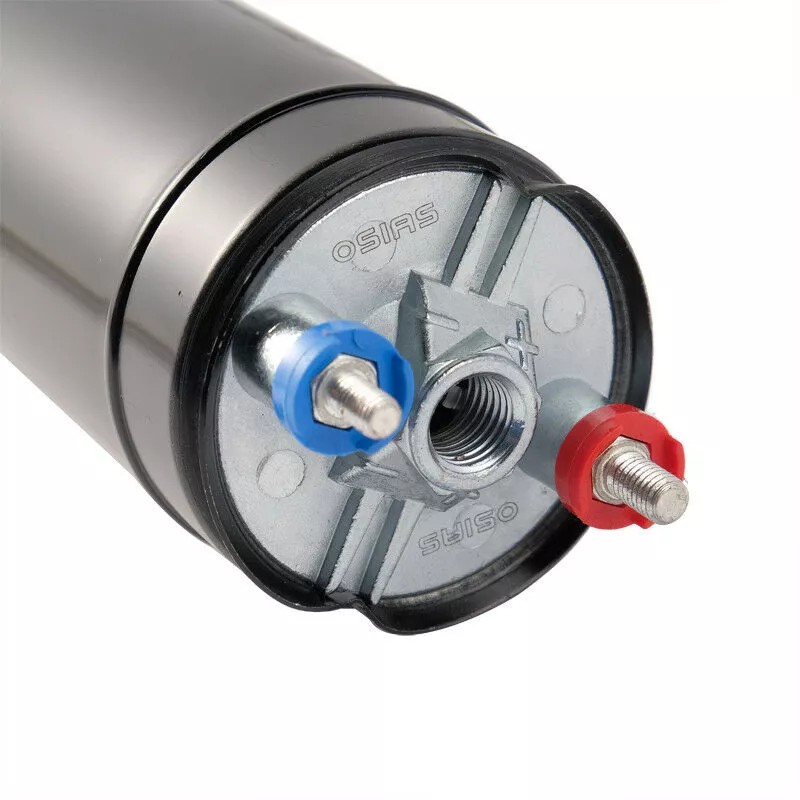 OSIAS EFI 380LPH 1000HP Fuel Pump + Blue Bracket E85