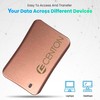 Centon External SSD (Rose Gold Metallic), USB-C 3.2 Gen 2,