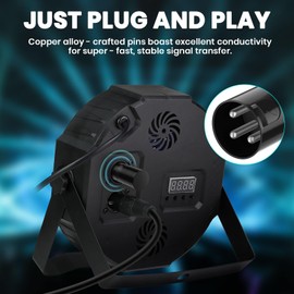 CZGOR 3-Pin DMX Terminator 4 Pack, 120 Ohm XLR Terminators, 3 Pin Male Optimal Signal Termination Resistor Lighting Accessories for Stage Par Lights XLR Audio Systems DJ Light Party, Black