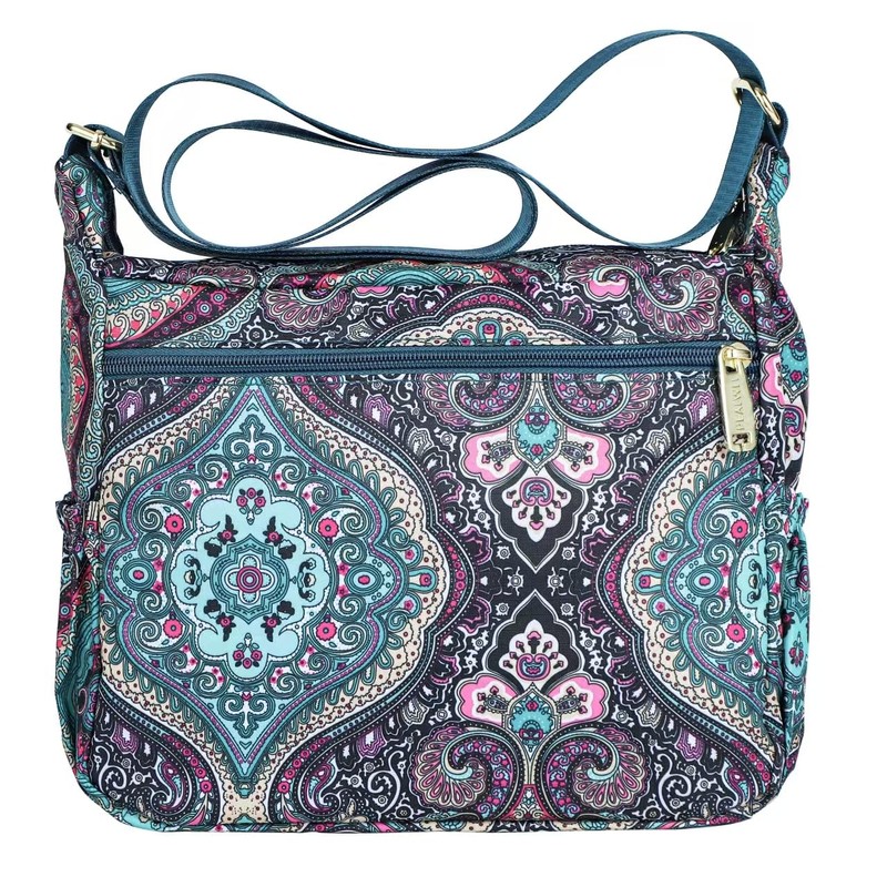 Pealwel Women Shoulder Handbag Roomy Multiple Pockets Bag Ladies Crossbody
