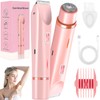 Rasuradora Mujer 2 En 1,Afeitadora Electrica Mujer,Depiladora Mujer,Usb Recargable,Portátil Resistente