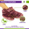 Mars Wellness Heated Microwavable Foot Booties - Microwavable Socks -
