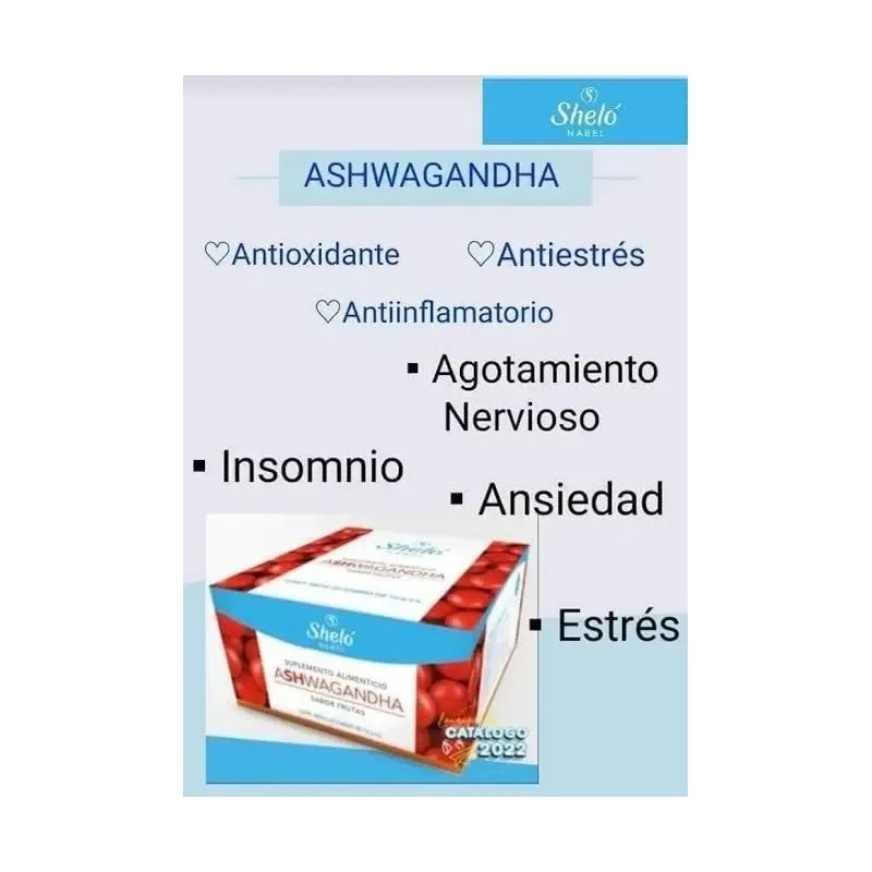 Pack 2 Ashwagandha Calma Tu Mente Y Cuerpo Frutos Rojos