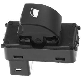 Frankberg Window Regulator Switch Compatible with Berlingo B9 C4 Aircross Jumpy U6U 207 CC WD Expert 224 1.1L-2.0L 1995-2019 4-Pin Black On-On-On 12V 2-Way Surface Mount 2-Position Manual
