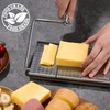Cheese Slicer, Stainless Steel Cheese Cutter with 16 Replacement Wires,