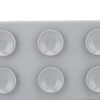 Silicone Toothbrush Toothpaste Holder Multipurpose 5 Slots Drainage Holes Bathroom